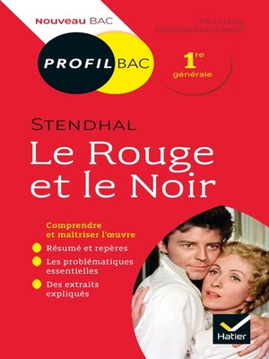 cover image of Profil--Stendhal, Le Rouge et le Noir